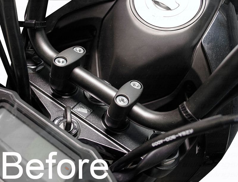 honda grom handlebar height